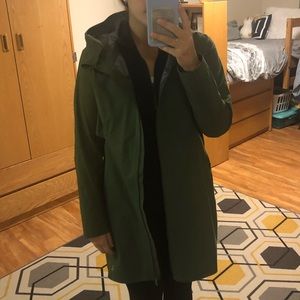 Olive green Lululemon raincoat ** SOLD ON MERC**